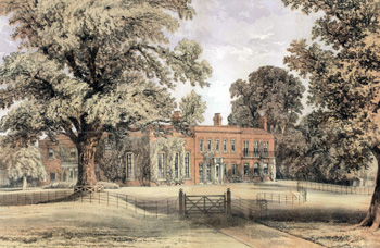 Blunham House in 1870 [WG2601]